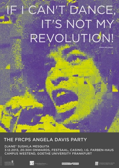 Poster: If I can't dance, it's not my revolution!
