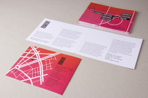 4-page flyer: cover, inside and back